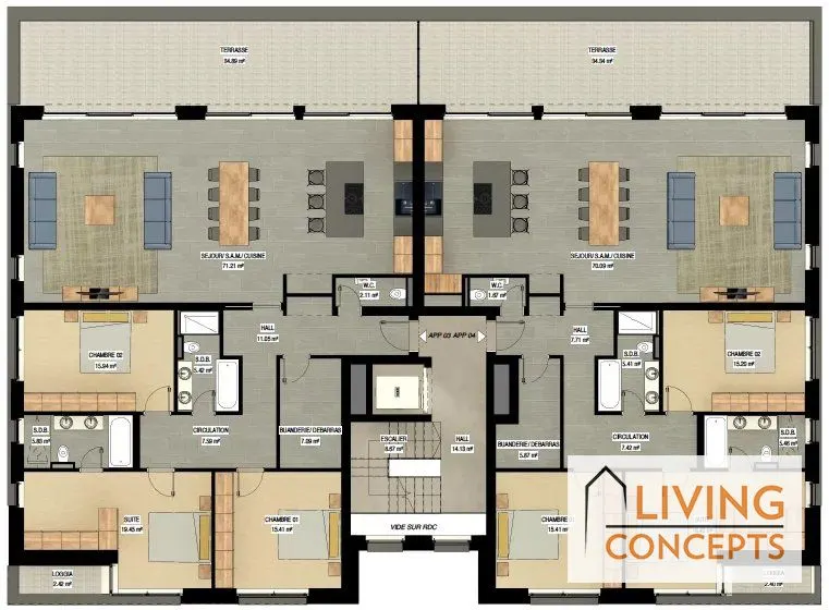 Penthouse in Winseler