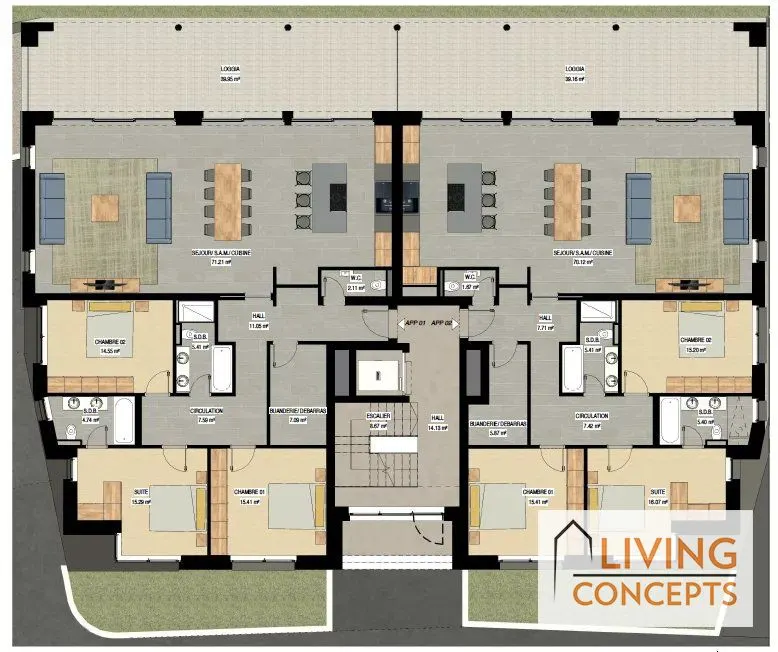 Penthouse in Winseler